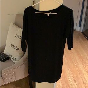 Long black shirt